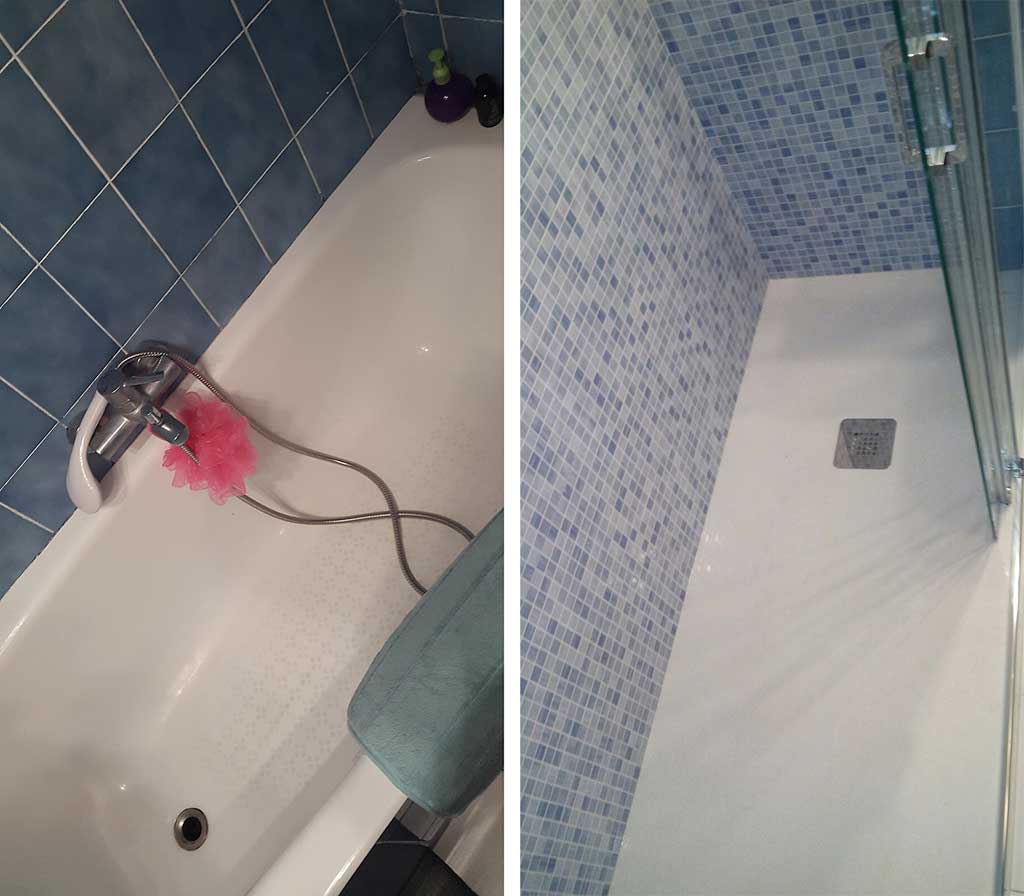Cambiar color de bañera sin obras